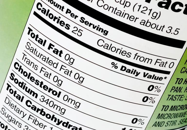 Dietary Fiber on the Food Label Fiber Facts